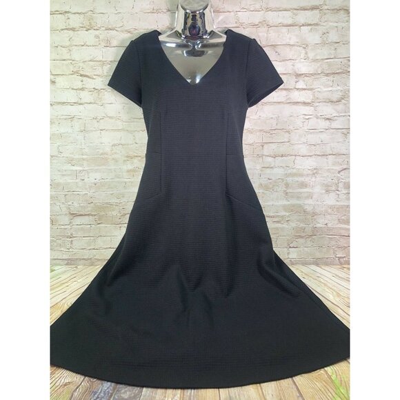 Boden Melanie waffle knit jersey career dress 6 - Picture 2 of 9